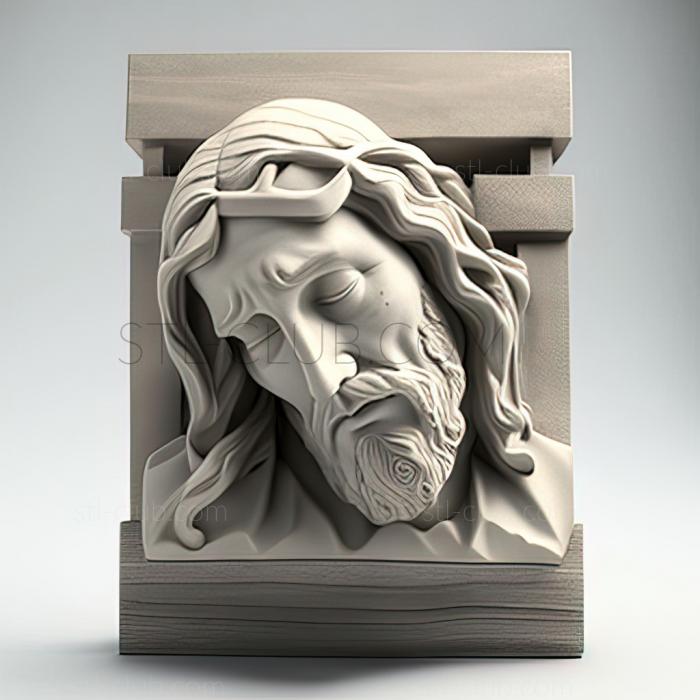 3D model st jesus (STL)